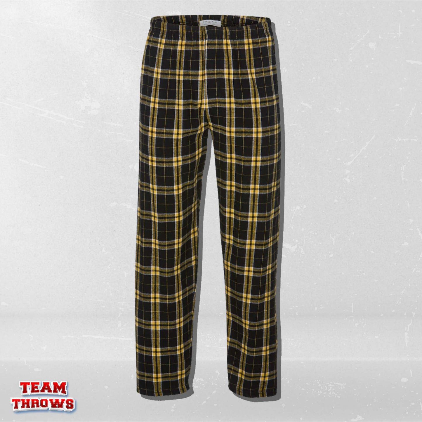 School Spirit Flannel Pajama Pants - Fundraiser Pajama Pants