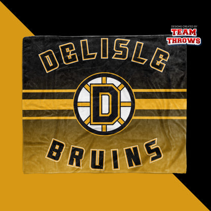 Delisle Bruins Team Blankets