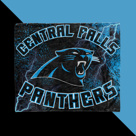 Central falls Panthers Blankets and Beanies