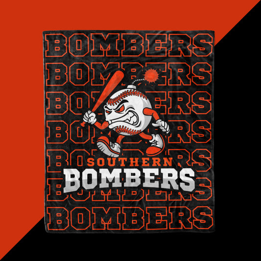 Southern Bombers Baseball Blankets