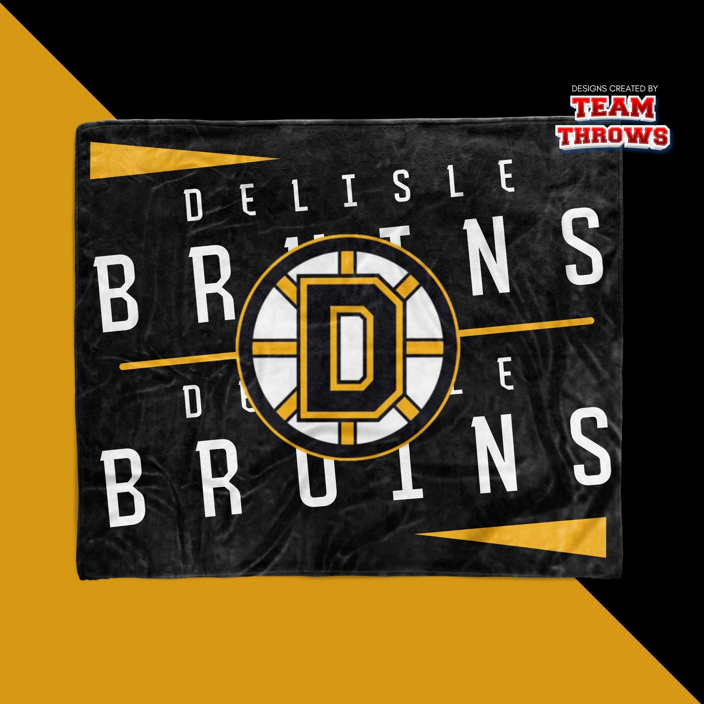 Delisle Bruins Team Blankets