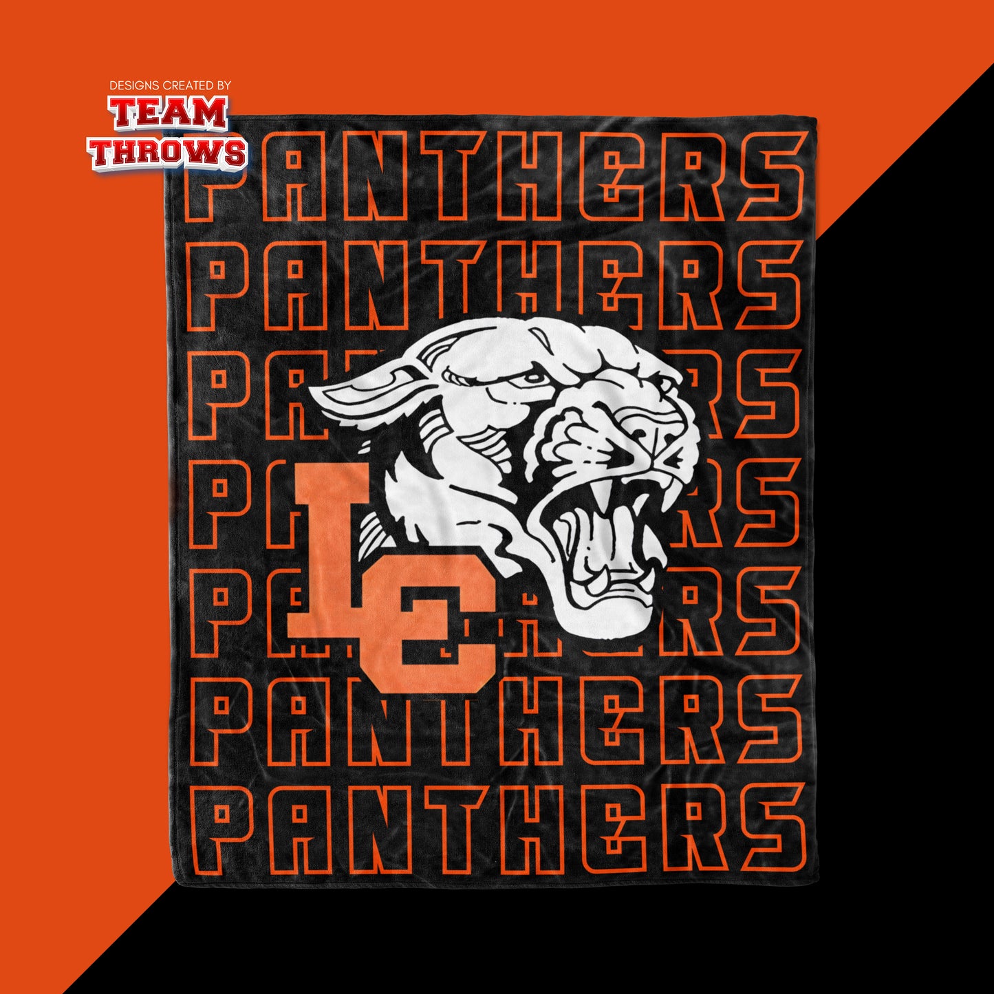 Lenoir City Panthers Blankets